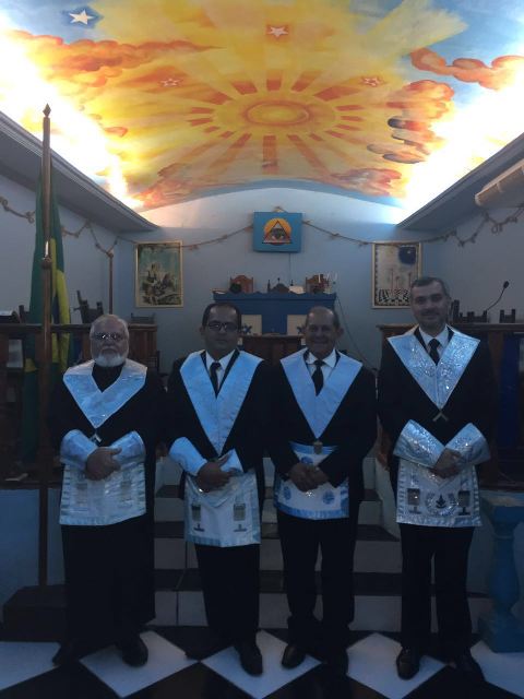 Visita dos IIr. de Manaus à Loja União, Paz e Harmonia em Presidente Figueiredo (3)